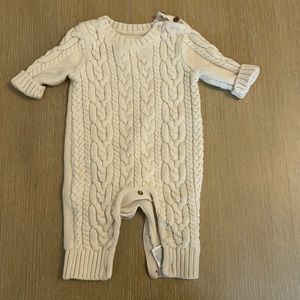 Baby GAP size 0-3 months sweater bodysuit